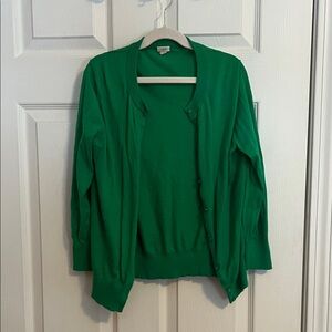 J. Crew Factory Green Women's Cardigan